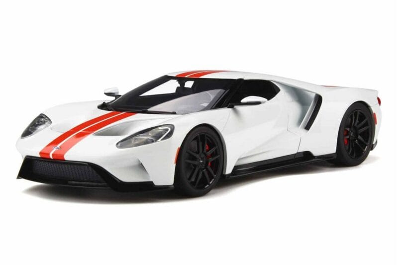Ford GT Frozen White GT Spirit 1:18