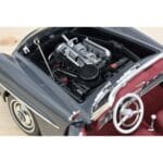 Mercedes 190 SL W121 Roadster Cinzento Norev 1:18