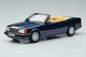 Mercedes 300 CE-24 A124 Cabriolet Nautical Blue Edição Limitada Norev 1:18
