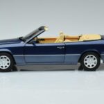 Mercedes 300 CE-24 A124 Cabriolet Nautical Blue Edição Limitada Norev 1:18