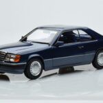 Mercedes 300 CE-24 C124 Coupé Nautical Blue Edição Limitada Norev 1:18