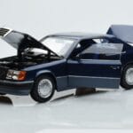 Mercedes 300 CE-24 C124 Coupé Nautical Blue Edição Limitada Norev 1:18