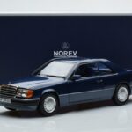 Mercedes 300 CE-24 C124 Coupé Nautical Blue Edição Limitada Norev 1:18