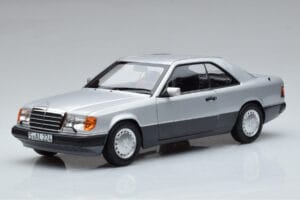 Mercedes 300 CE-24 C124 Coupé Prata Norev 1:18