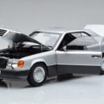 Mercedes 300 CE-24 C124 Coupé Prata Norev 1:18