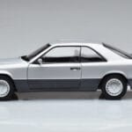 Mercedes 300 CE-24 C124 Coupé Prata Norev 1:18