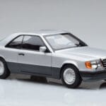 Mercedes 300 CE-24 C124 Coupé Prata Norev 1:18