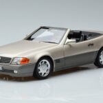 Mercedes 500 SL R129 Prata Fumê Norev 1:18