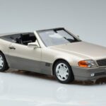 Mercedes 500 SL R129 Prata Fumê Norev 1:18