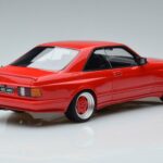 Mercedes 560 SEC W126 Widebody Vermelho Otto 1:18