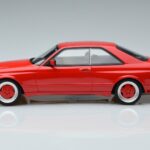 Mercedes 560 SEC W126 Widebody Vermelho Otto 1:18