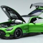 Mercedes AMG GT C190 Black Series Green Hell Magno Edição Limitada Norev 1:18