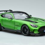 Mercedes AMG GT C190 Black Series Green Hell Magno Edição Limitada Norev 1:18