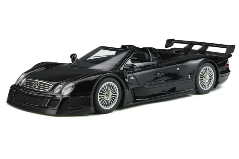Mercedes CLK GTR Roadster Preto GT Spirit 1:18