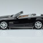 Mercedes SL500 R230 Preto Norev 1:18