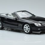 Mercedes SL500 R230 Preto Norev 1:18