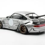Porsche 911 993 RWB Silver Phantom Edição Ásia GT Spirit 1:18