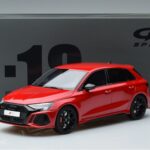 Audi Audi RS3 8Y Sportback Vermelho GT Spirit 1:18 1:18 Resina