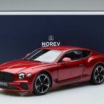 Bentley Bentley Continental GT Vermelho Doce Norev 1:18 1:18 Metal