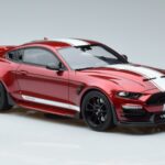 Ford Ford Mustang S550 Shelby Super Snake Cupê Vermelho GT Spirit 1:18 1:18 Resina