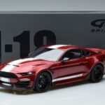 Ford Ford Mustang S550 Shelby Super Snake Cupê Vermelho GT Spirit 1:18 1:18 Resina