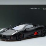 Jaguar Jaguar C-X75 Coupé Preto Almost Real 1:18 1:18 Metal