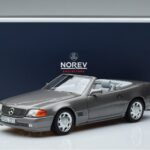 Mercedes Mercedes 500 SL R129 Cinza Metálico Norev 1:18 1:18 Metal