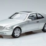 Mercedes Mercedes CL600 C140 Prata Metálico Norev 1:18 1:18 Metal