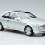 Mercedes Mercedes CL600 C140 Prata Metálico Norev 1:18 1:18 Metal