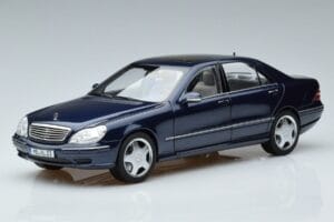 Mercedes AMG S55 W220 Sedan Azul Norev 1:18