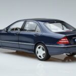 Mercedes Mercedes AMG S55 W220 Sedan Azul Norev 1:18 1:18 Metal