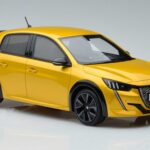 Peugeot Peugeot 208 GT Line Amarelo Otto 1:18 1:18 Resina