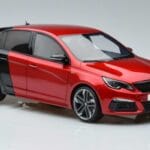 Peugeot Peugeot 308 T9 GTI Vermelho Otto 1:18 1:18 Resina
