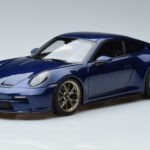 Porsche Porsche 911 992 GT3 Pacote Touring Azul Metálico Norev 1:18 1:18 Metal