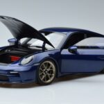 Porsche Porsche 911 992 GT3 Pacote Touring Azul Metálico Norev 1:18 1:18 Metal