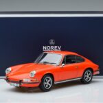 Porsche Porsche 911 2.0 E Laranja Norev 1:18 1:18 Metal