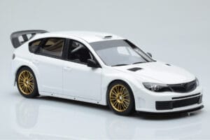 Subaru Impreza WRX STI R205 Com Peças Personalizadas Branco Otto 1:18 OT1037 Resina - imagem 4 de 6