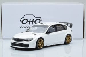 Subaru Impreza WRX STI R205 Com Peças Personalizadas Branco Otto 1:18 OT1037 Resina - imagem 6 de 6