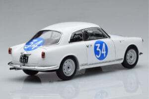 Alfa Romeo Giulietta SV #34 Targa Florio 1960 Kyosho 1:18 08957C Metal - imagem 3 de 9