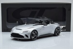 Aston Martin V12 Speedster Prata GT Spirit 1:18 GT430 Resina - imagem 6 de 6