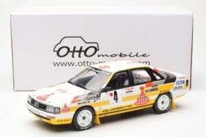 Audi 200 Quattro #4 W. Rohrl / C. Geistdorfer Rally Monte Carlo 1987 Otto 1:18 OT439 Metal - imagem 6 de 6
