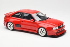 Audi 80 B4 Coupe Prior Design RS2 Vermelho Otto 1:18 OT1068 Resina - imagem 4 de 6