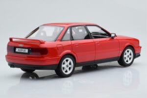 Audi 80 B4 Quattro Competition Laser Vermelho Otto 1:18 OT355 Resina - imagem 2 de 6