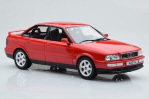 Audi 80 B4 Quattro Competition Laser Vermelho Otto 1:18 OT355 Resina - imagem 4 de 6