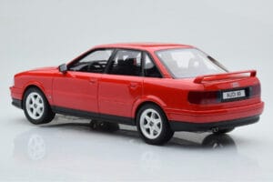 Audi 80 B4 Quattro Competition Laser Vermelho Otto 1:18 OT355 Resina - imagem 5 de 6