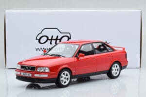 Audi 80 B4 Quattro Competition Laser Vermelho Otto 1:18 OT355 Resina - imagem 6 de 6