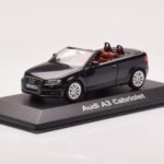 Audi A3 8P Cabriolet Preto Minichamps 1:43 - image 2 of 4