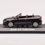 Audi A3 8P Cabriolet Preto Minichamps 1:43