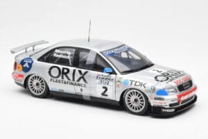 Audi A4 B5 Orix #2 P. Radisch 1998 UT Models 1:18 39872 Metal - imagem 4 de 6