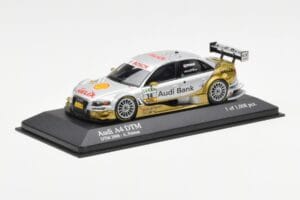 Audi A4 B7 DTM Team Audi Sport Phoenix #14 A. Premat DTM 2008 Minichamps 1:43 400081714 Metal - imagem 2 de 4